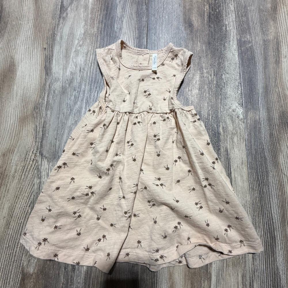 Rylee + Cru Sleeveless Dress Tan Floral Star Cottagecore